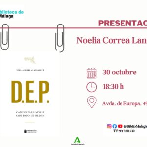 Presentación Libro D.E.P ️